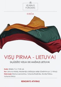 Visu pirma Lietuva (plakatas)