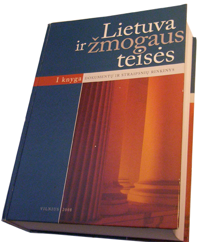 Knyga „Lietuva ir žmogaus teisės. 1 dalis“