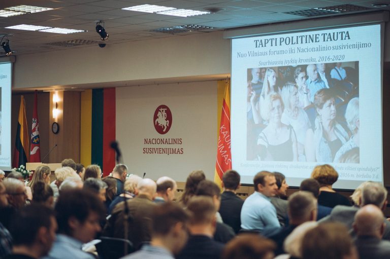Nacionalinio susivienijimo kreipimasis į rinkėjus