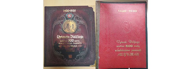 „VYTAUTAS DIDYSIS“, restauruotas garsusis 1930 m. albumas, skirtas Vytauto Didžiojo mirties 500 metų sukaktuvėms paminėti