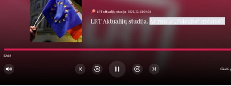 Ar rimta „Polexito“ grėsmė?