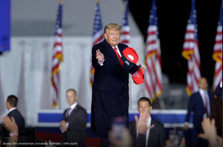 Donaldas Trumpas: „Dievas priėmė sprendimą“