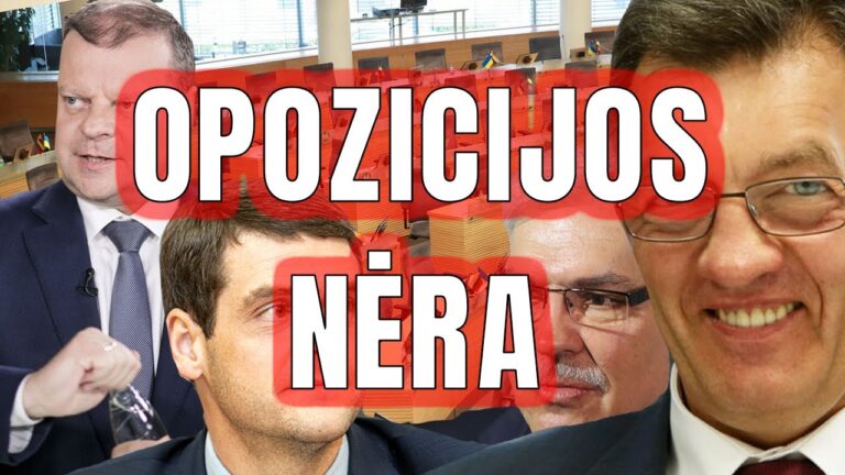 Seime opozicijos nėra …ir nebus