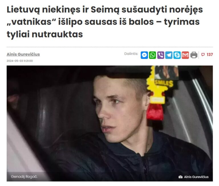 Vytautas Sinica. Lietuvybę persekioja, vatnikus išteisina