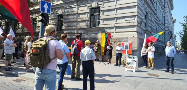 Paminėtos Lietuvos didvyrio K. Škirpos 45-osios mirties metinės