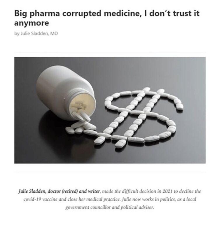 Farmacijos industrija sugadino mediciną, ja nebepasitikiu