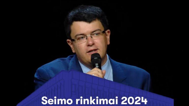 Vytautas Sinica. NS partijos pozicijos mokesčių, pensijų, imigracijos, užsienio politikos klausimais