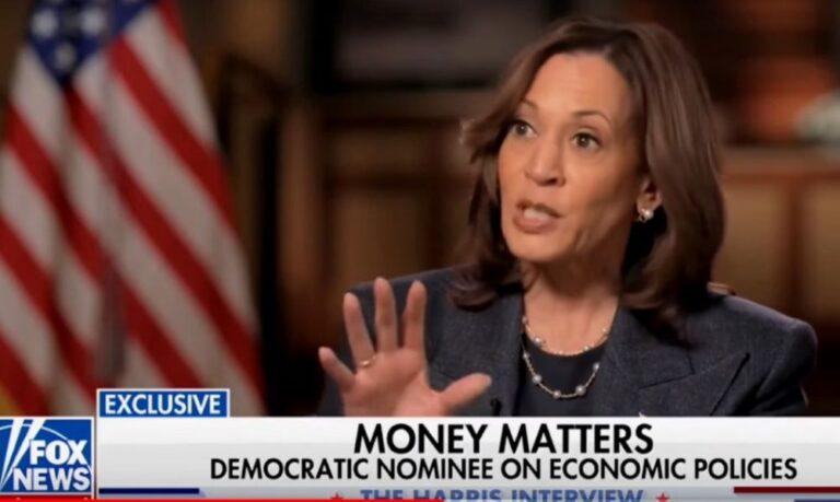 Valdas Sutkus. Kamala Harris televizijos kanale FOX. Aštrūs klausimai be atsakymų