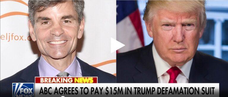 Joe Concha: Trumpas pratęsia pergalių seriją, laimėdamas prieš ABC ir Stephanopoulos