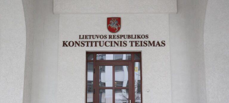 Vaidotas A. Vaičaitis. Abejotinas Konstitucinio Teismo nutarimas